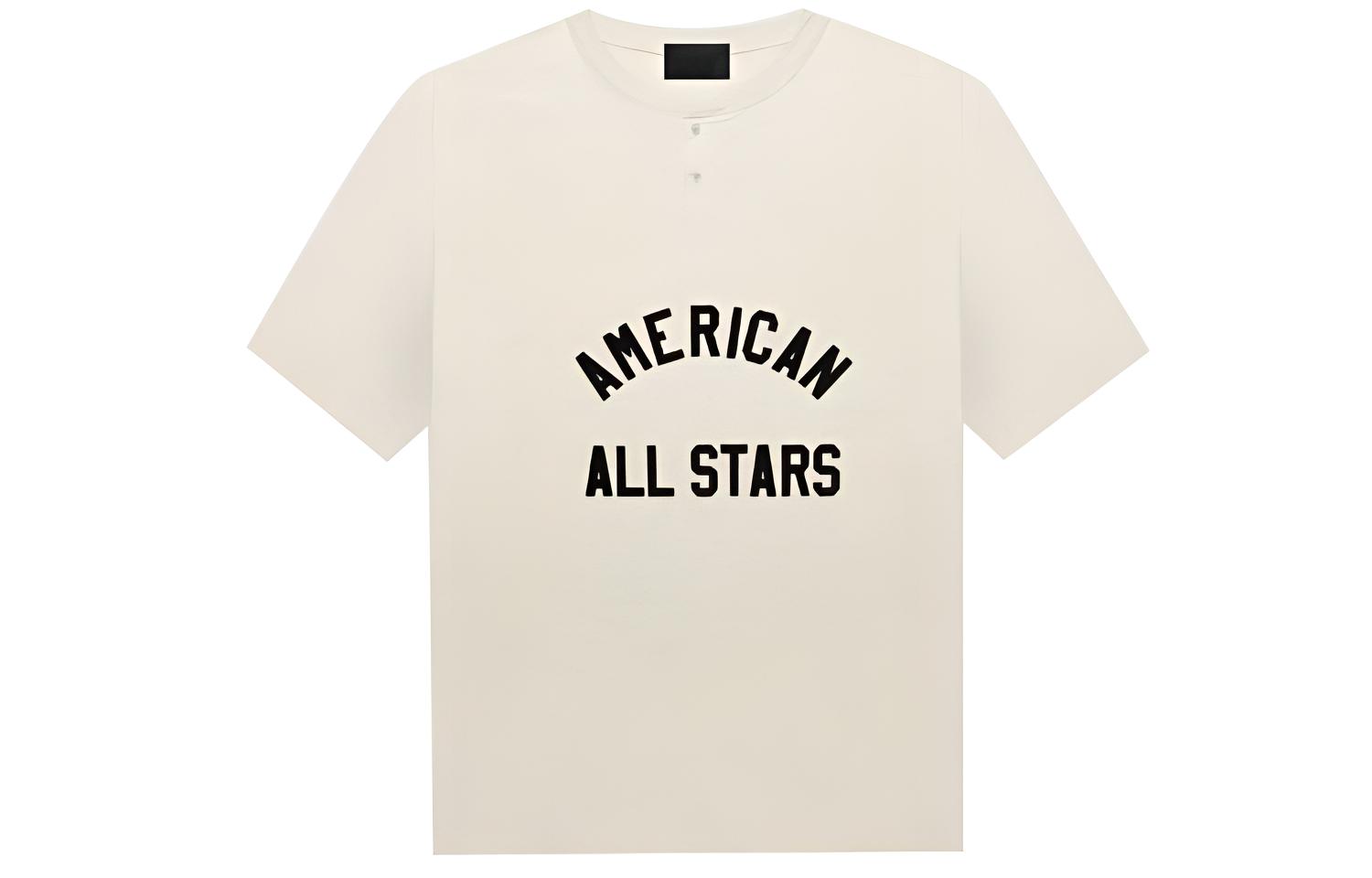 Футболка Fear of God All Star (молочно-белая)