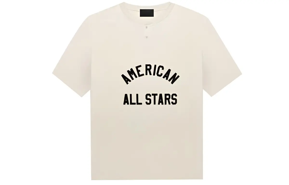 Fear Of God Seventh Collection All Star Henley Tee