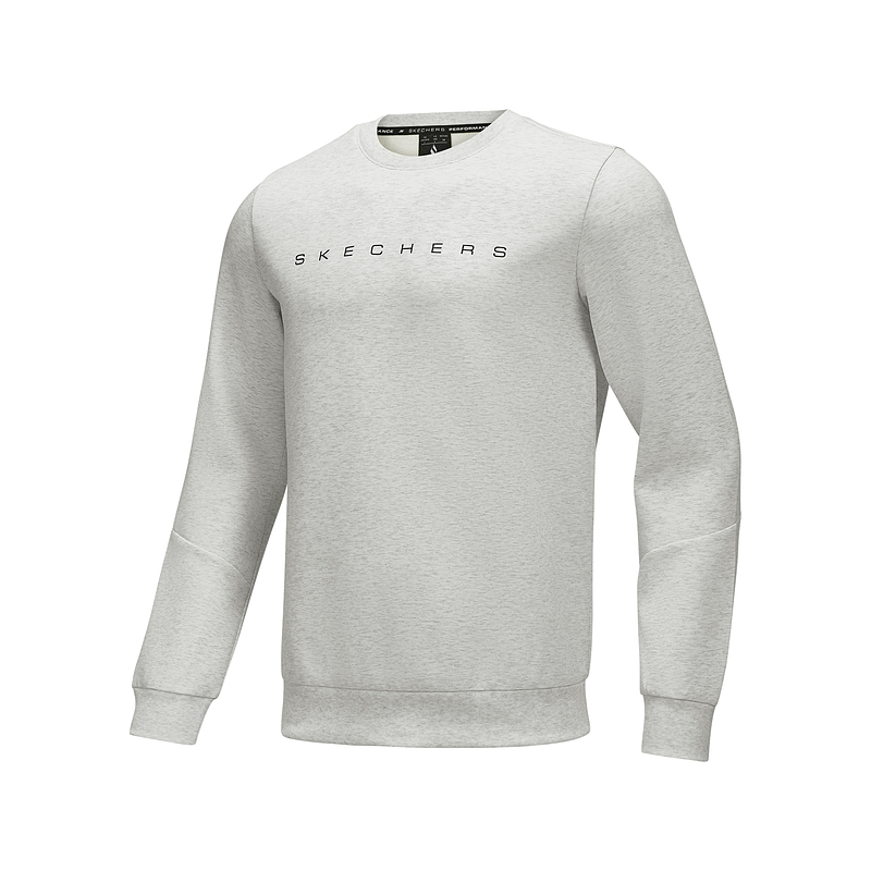 Мужское худи Skechers Casual Sweatshirt (серое)