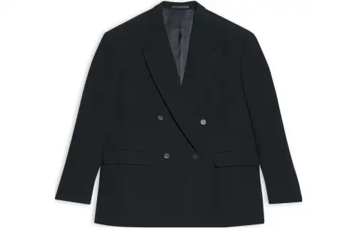 Balenciaga SS23 Jackets & Coats Loose Fit Unisex Black
