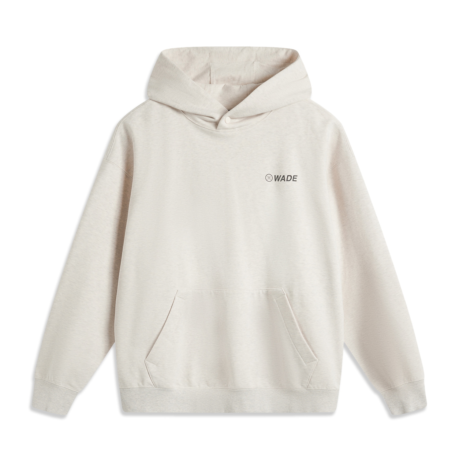 LiNing Wade Series Letter Printed Casual and Comfortable Hooded Sweatshirt for Men