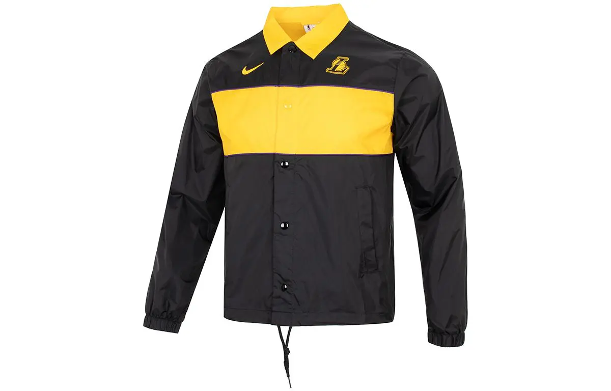 Nike Jackets Men's Black Lapel Moderate