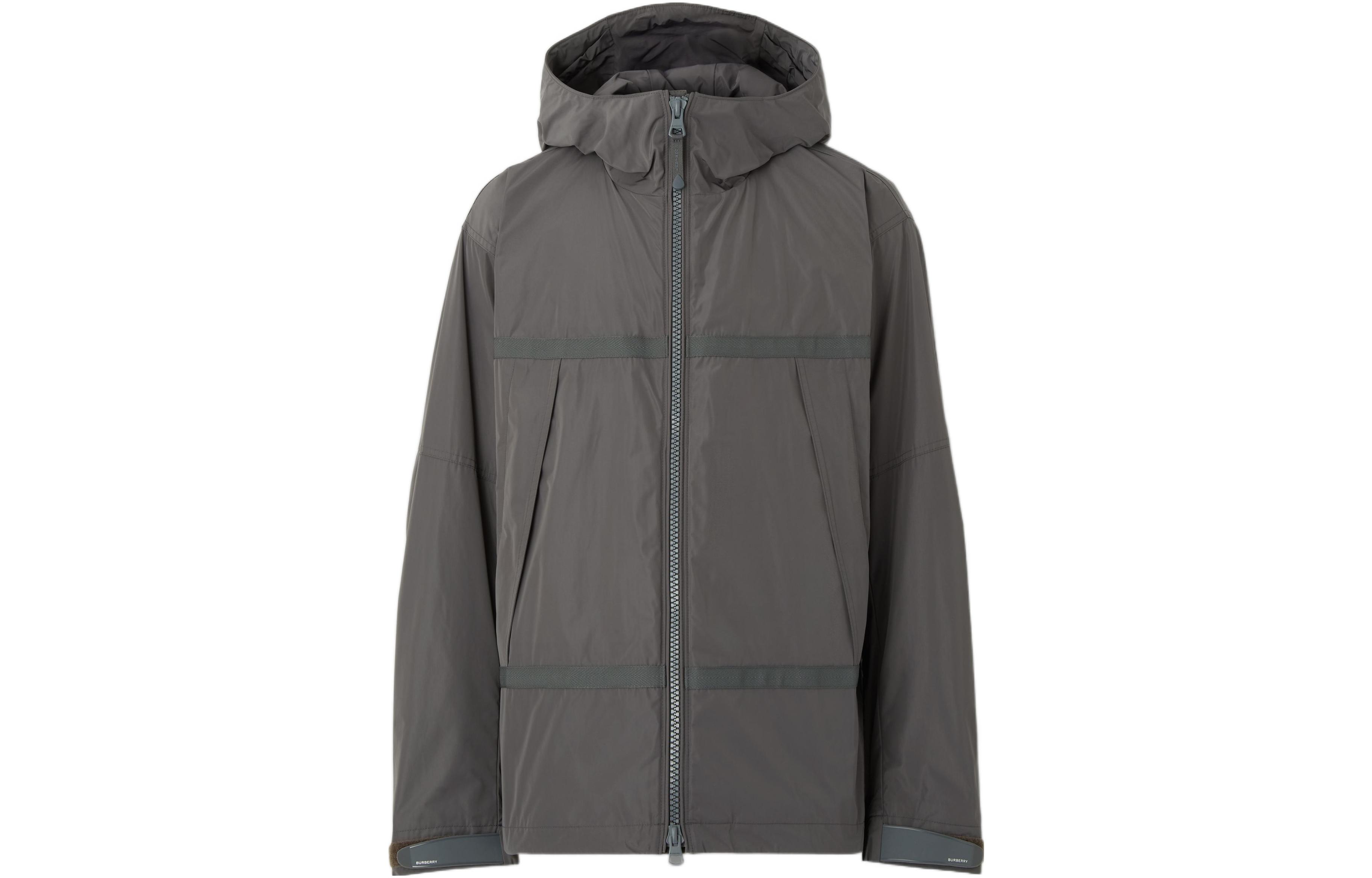 Burberry Back Rubber Logo Windbreaker Jacket