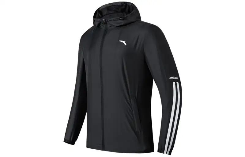 ANTA Variety Training Collection Jackets Men's Black Hooded Moderate Instructor