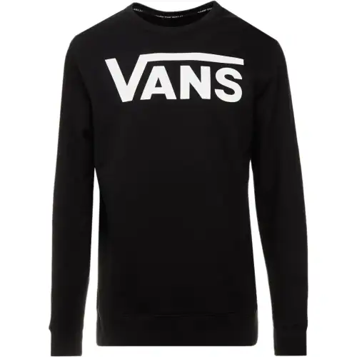 Vans Sweatshirts Men's Black Crew Neck Moderate