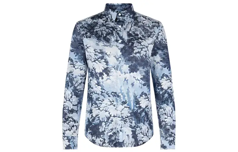 LOUIS VUITTON SS21 Shirt Men's Blue