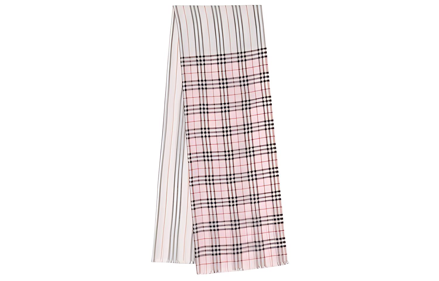 Шарф Burberry Vintage (розовый)