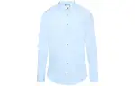 GUCCI Shirts Men's Blue Lapel Moderate Other