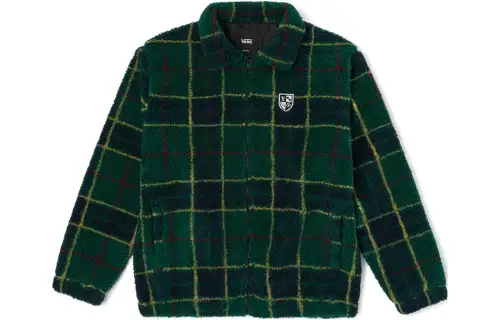 Vans Jackets Unisex Green Pointed Collar Moderate Other