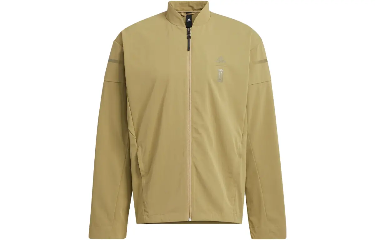 Adidas Jackets Men's Brown Baseball Collar Moderate Other