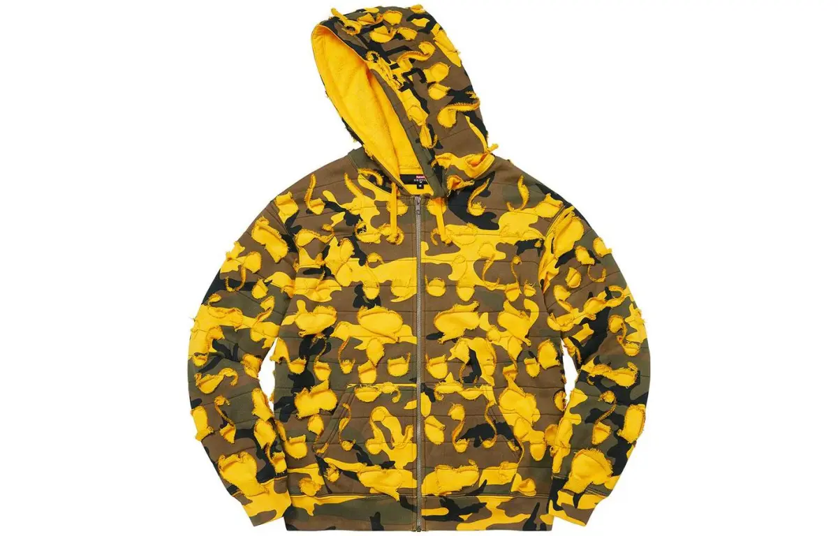 Supreme X Griffin Zip Up Hooded Sweatshirt