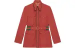 GUCCI X Adidas Gg Trefoil Jacquard Jacket