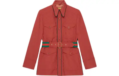 GUCCI X Adidas Gg Trefoil Jacquard Jacket
