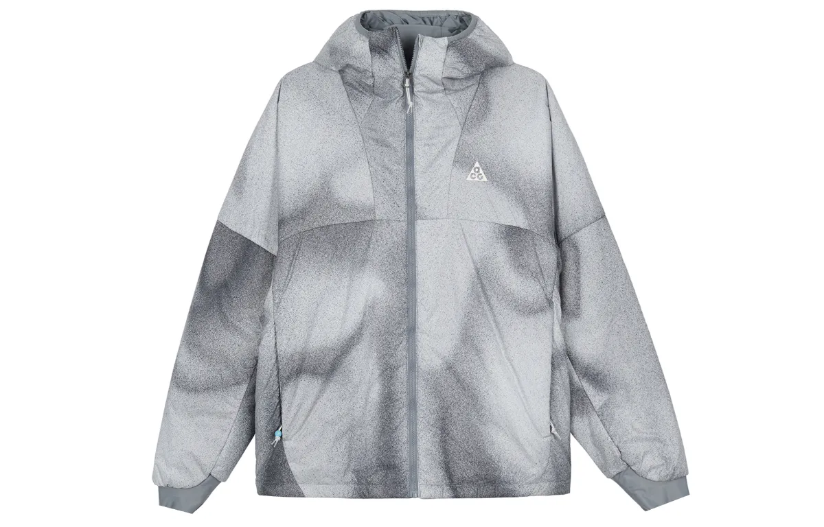 Nike ACG THERMA-FIT Jackets Men's Gray Hooded Moderate Other