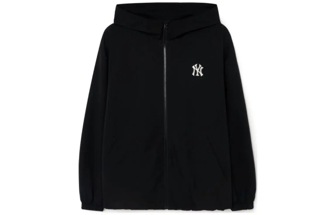 MLB New York Yankees Jackets Unisex Black Stand Collar Moderate