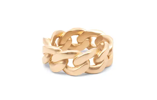 Maison Margiela Silver Rings Unisex Gold/Silver