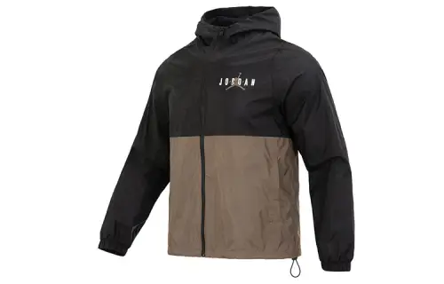 Jordan AS M J ESS HBR Woven Jacket Black/Brown