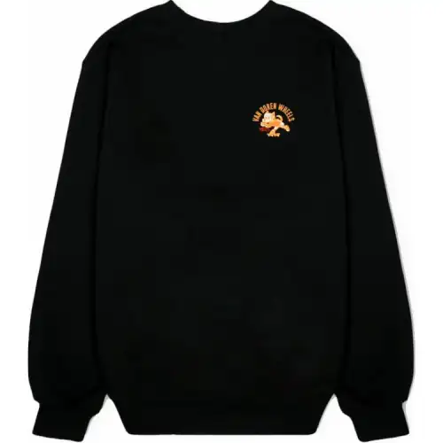Vans Sweatshirts Men's Black Crew Neck Moderate