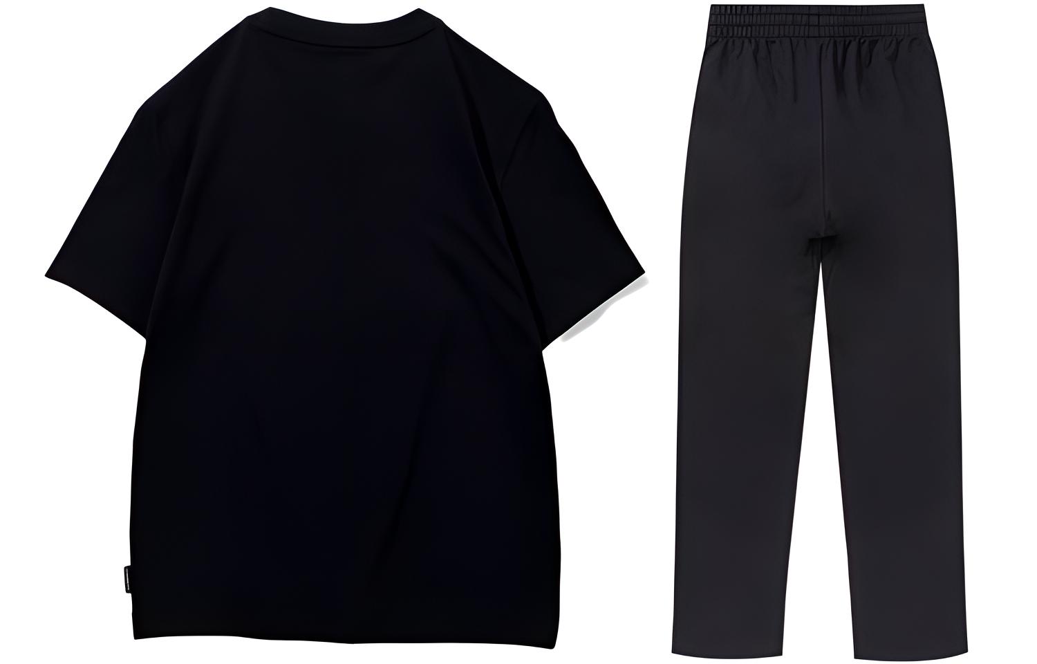 Li Ning Casual Sportswear Men’s Crew Neck Moderate