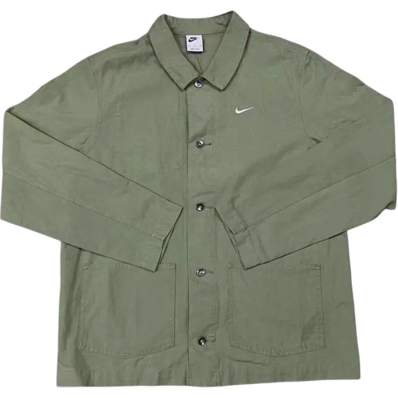 Nike Jackets Men's Oil Green Lapel Moderate Other