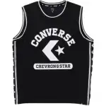 Converse Tank Tops Men's Black Crew Neck Moderate Straight Fit