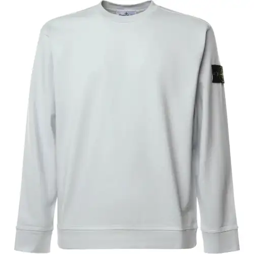 STONE ISLAND Compass Patch Crewneck Sweatshirt