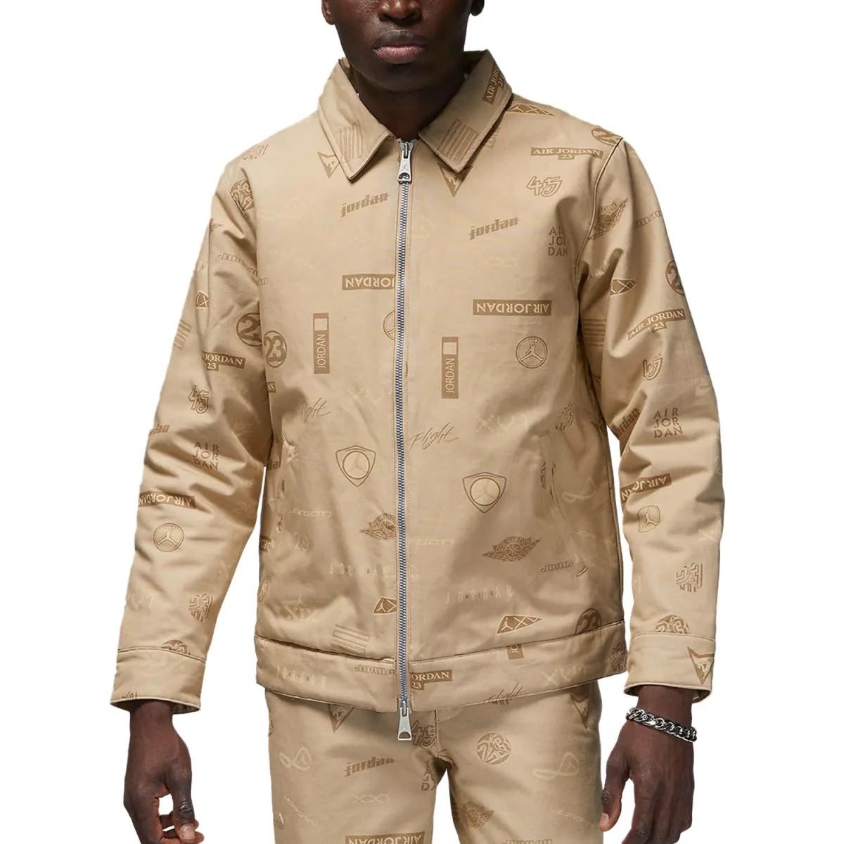 Jordan Flight Heritage Jacket Men's Desert Yellow
