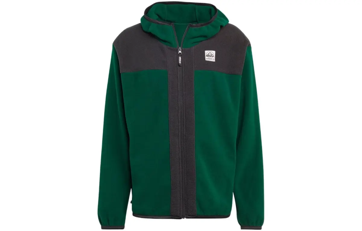 Adidas Jackets Men's Green Hooded Moderate Other