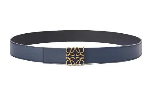 LOEWE Leather Belts Men's Blue