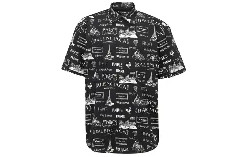 Balenciaga Pre Owned Graphic print Short sleeved Shirt