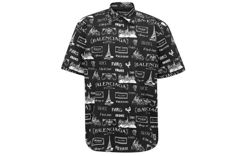 Balenciaga Pre Owned Graphic print Short sleeved Shirt