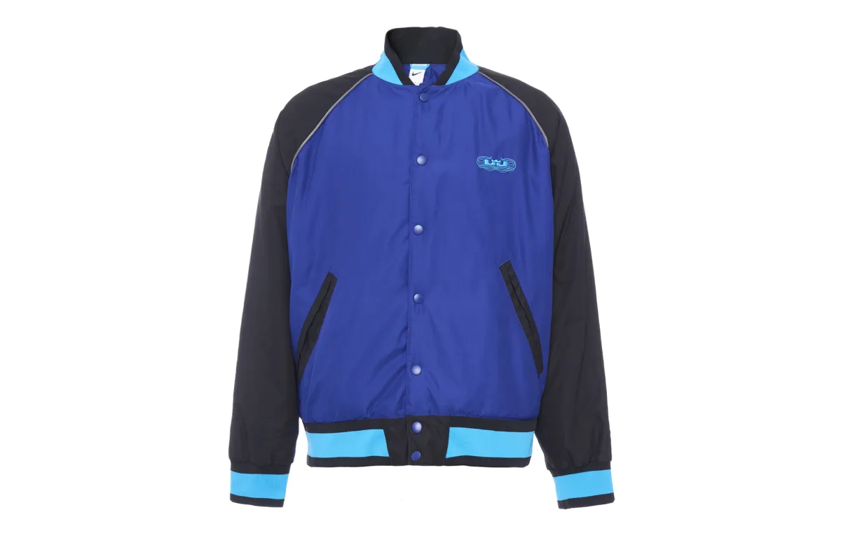 Nike Jackets Men's Blue Stand Collar Moderate Other