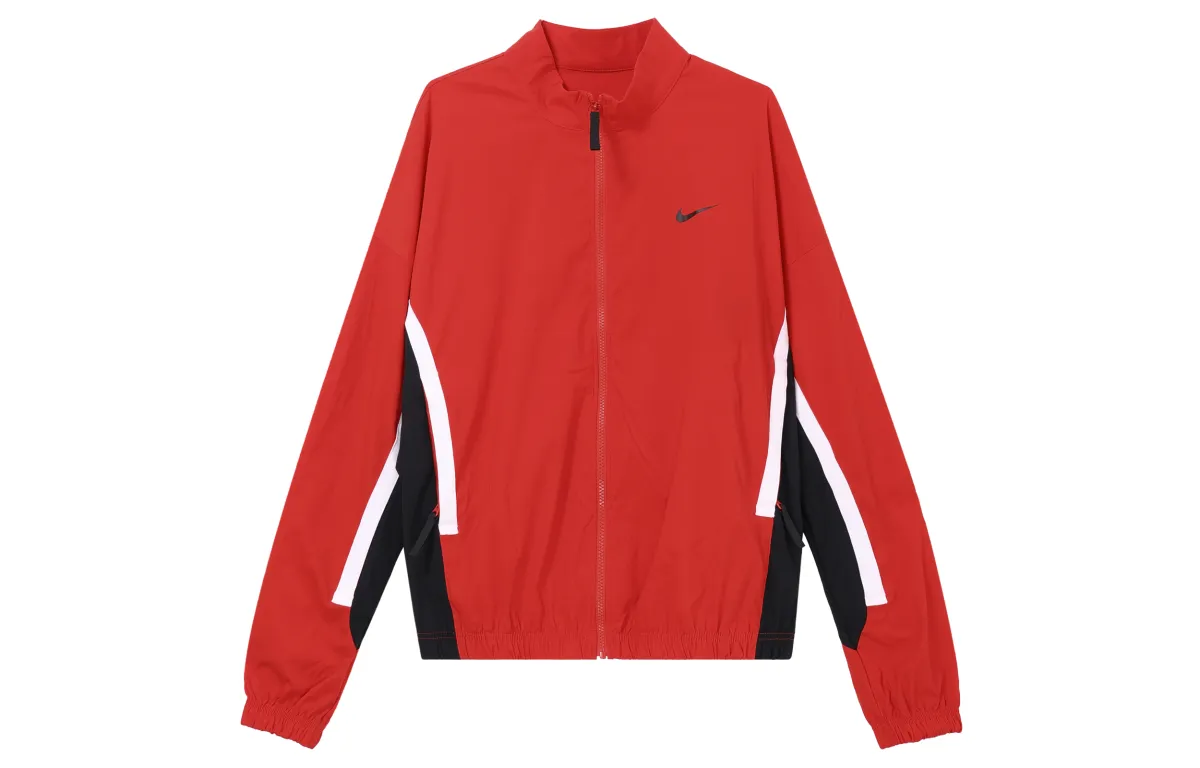 Nike Jackets Men's Red Stand Collar Moderate Other