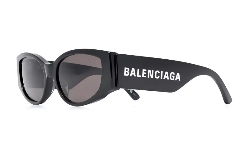 Balenciaga Eyewear Side Logo Printed Sunglasses