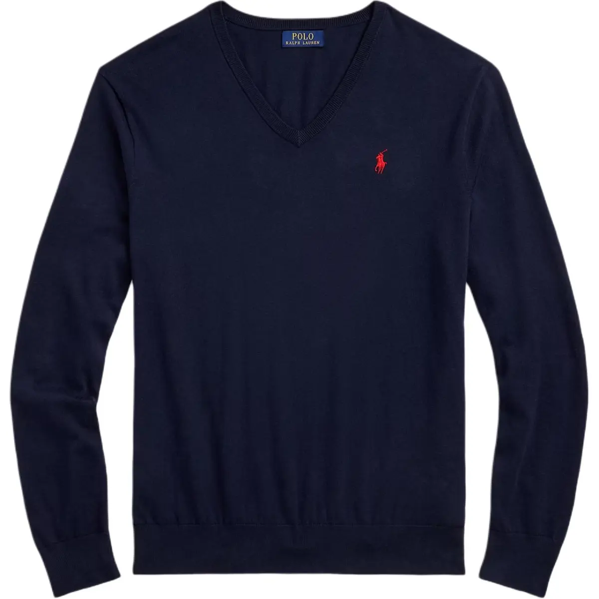 Polo Ralph Lauren V-neck logo-detail sweater