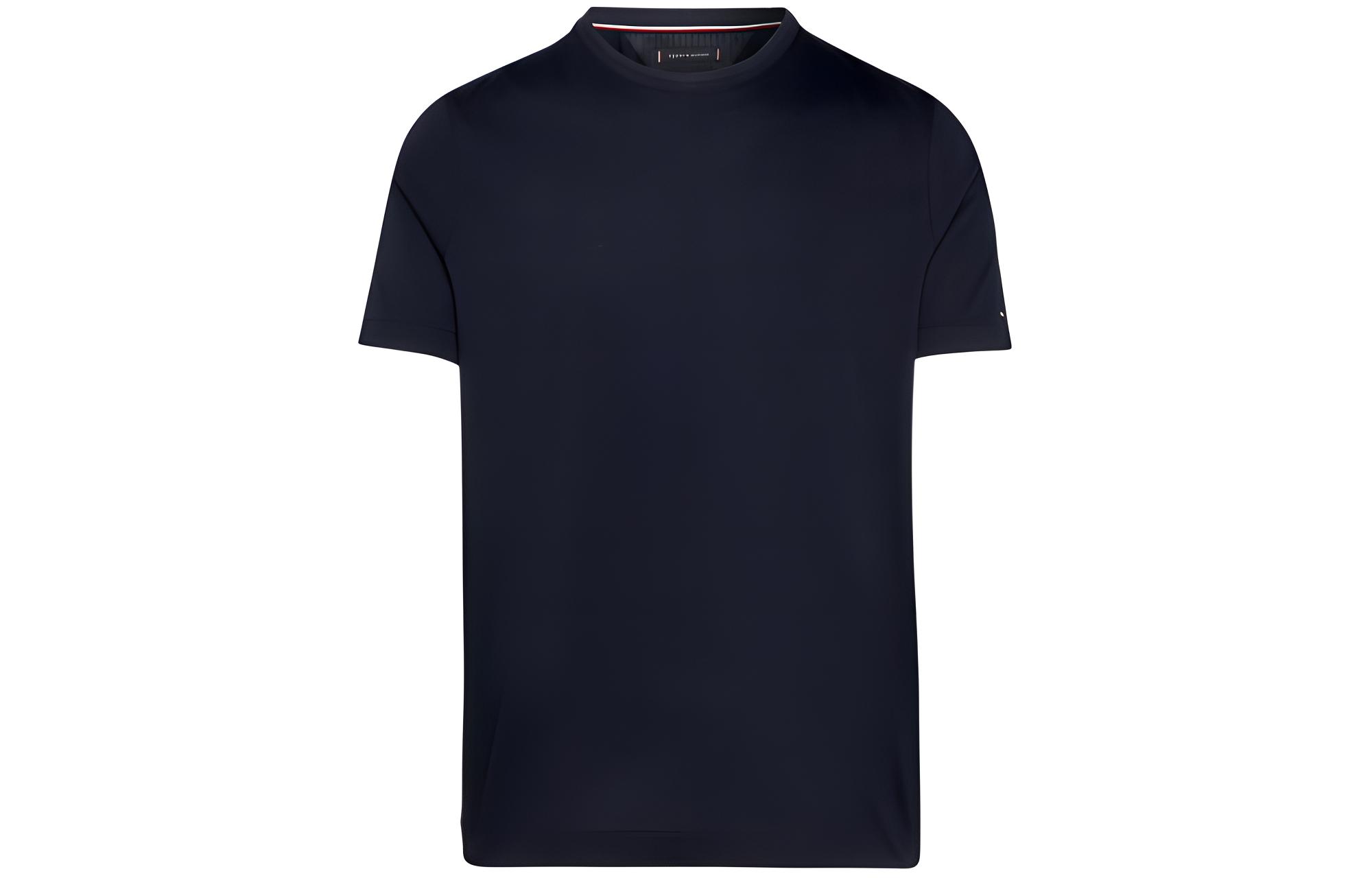 Tommy Hilfiger Logo embroidered Cotton T shirt
