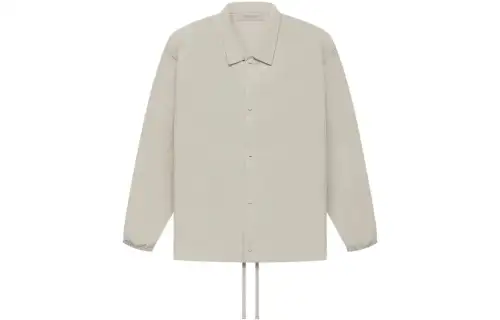 Fear Of God Essentials Jackets Unisex Gray Lapel Moderate Other