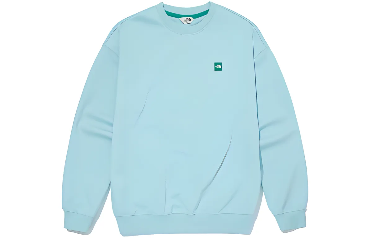 THE NORTH FACE Sweatshirts Unisex Sky Blue Crew Neck Moderate Other