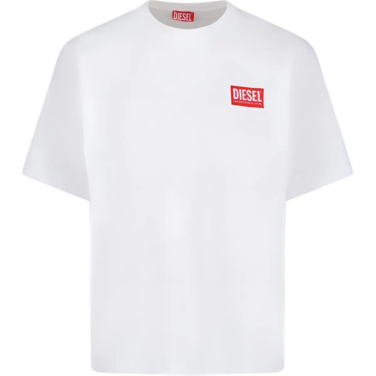 DIESEL T Boxt Lab Jacquard Logo Patch T Shirt