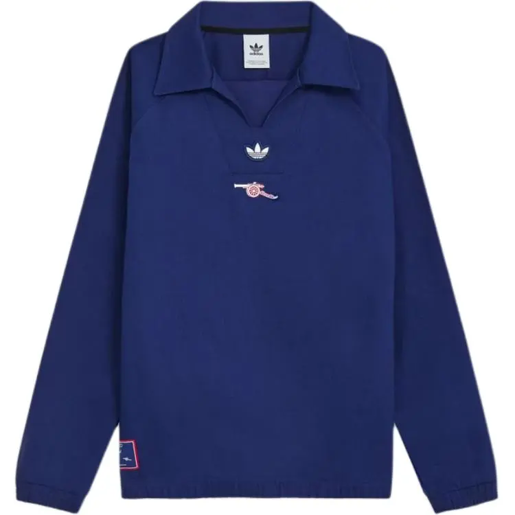 Adidas Originals x ASENNA,LIANMINGKUAN Top 24/25 Terrace Icons Drill Sweatshirt Men's Blue