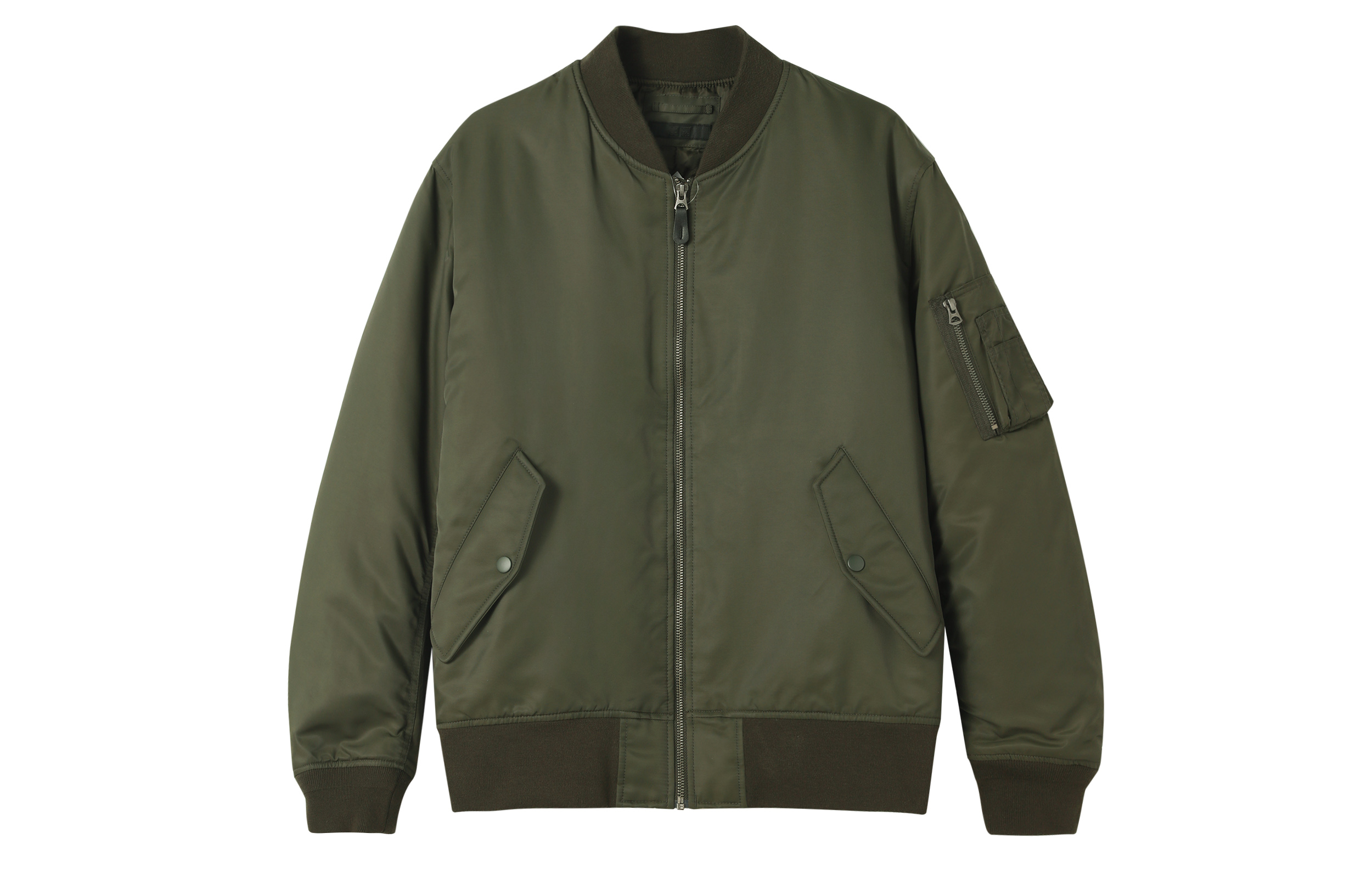Мужская куртка UNIQLO (зеленая)