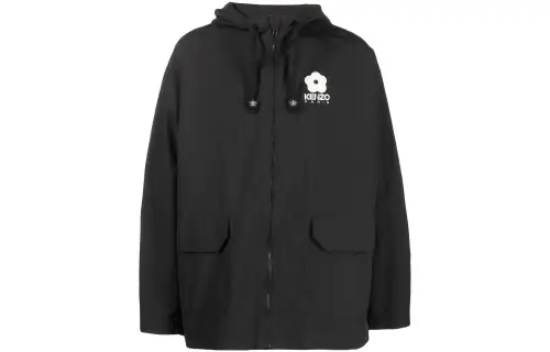 KENZO Zip-up Hooded Jacket