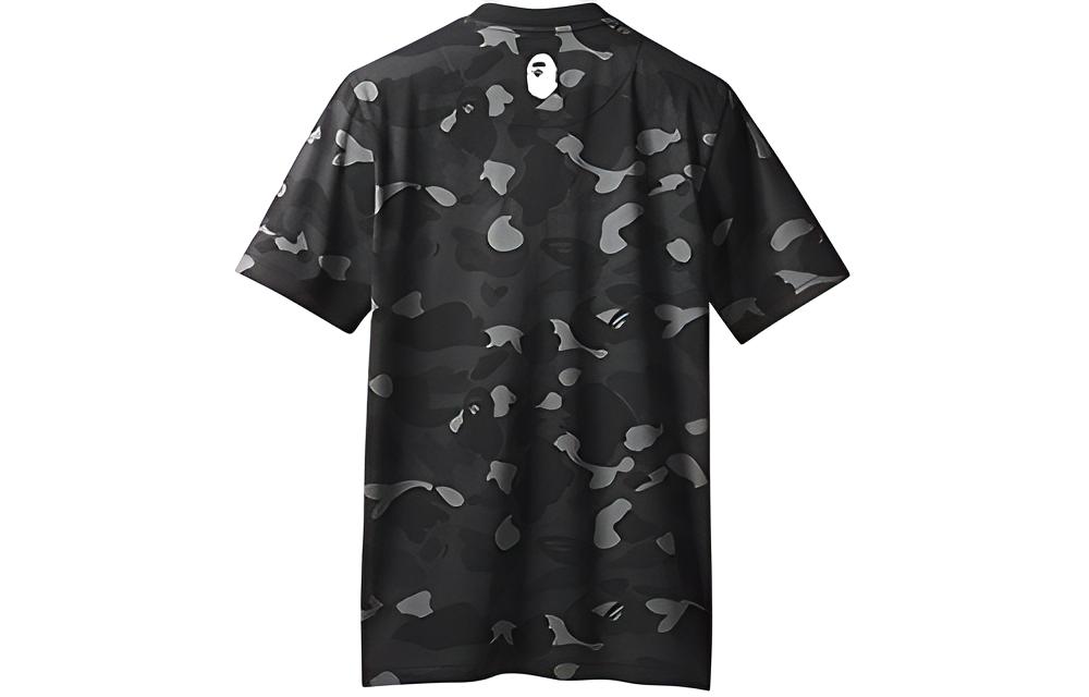 Мужская футболка adidas originals Bape adicolor Tee (угольно-черная) — фото 2