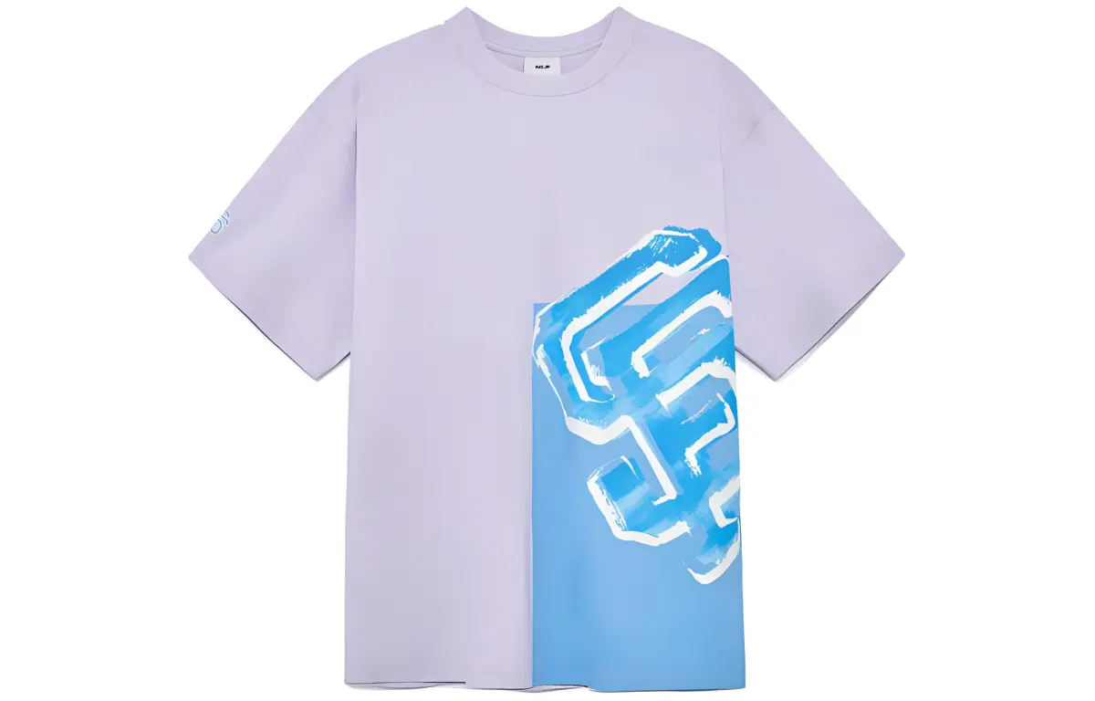 MLB T Shirt Unisex Light Purple