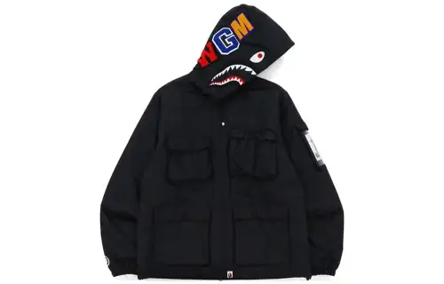 Bape Multi Pocket Shark Hoodie Jacket