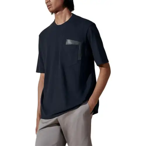 HERMES T Shirt Men's Marine Blue
