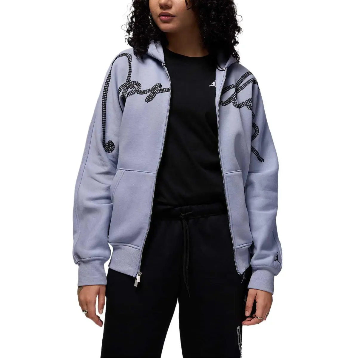 JORDAN Mvp Men's Full Zip Fleece Hoodie