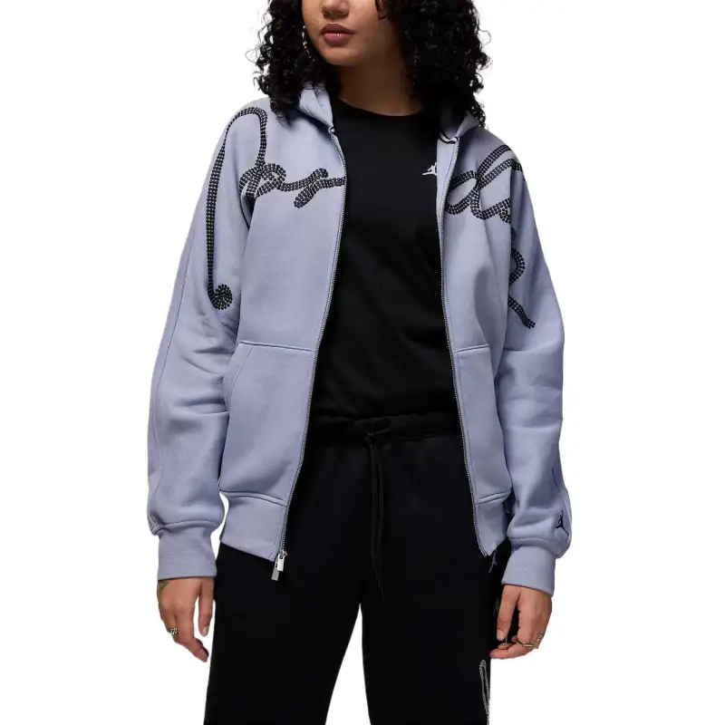 JORDAN Mvp Men's Full Zip Fleece Hoodie