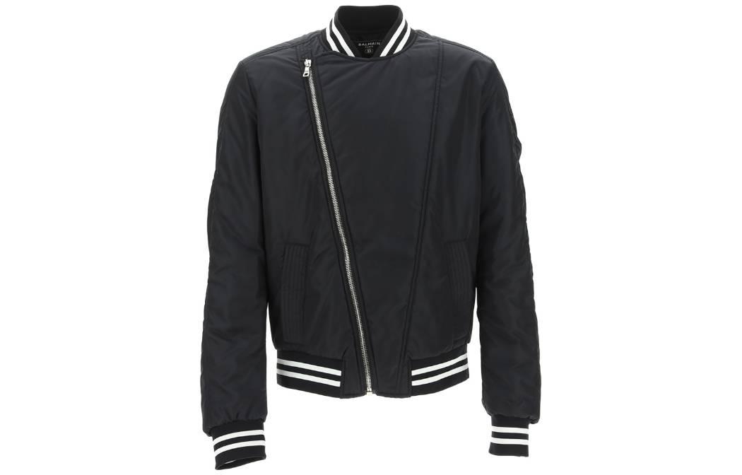 Мужская куртка BALMAIN BALMAIN FW22 Logo (черная)