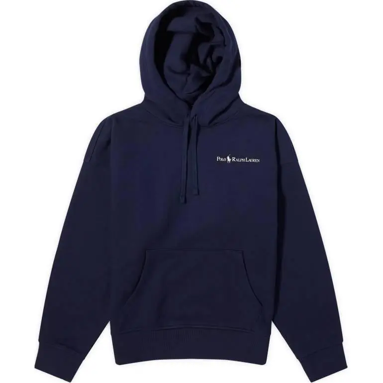 Polo Ralph Lauren logo-print drawstring hoodie